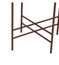 Stolik kawowy INDUSTRIAL 55 cm Ciemna Terakota*Zona-Design Hot