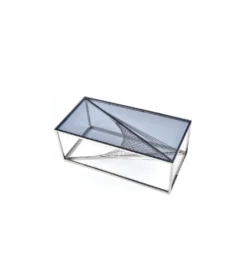 Stolik Kawowy INFINITY 120 cm srebrny*Halmar Best
