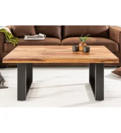 Stolik kawowy Iron Craft 100 cm drewno Sheesham*Invicta Interior Best