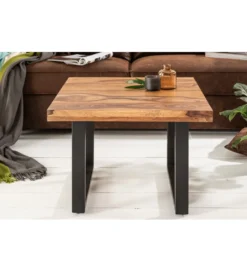 Stolik kawowy Iron Craft 60 cm drewno Sheesham*Invicta Interior Best