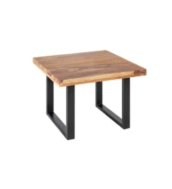 Stolik kawowy Iron Craft 60 cm drewno Sheesham*Invicta Interior Best