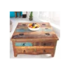 Stolik Kawowy Jakarta z drewna 70 cm*Invicta Interior Outlet
