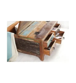 Stolik Kawowy Jakarta z drewna 70 cm*Invicta Interior Outlet