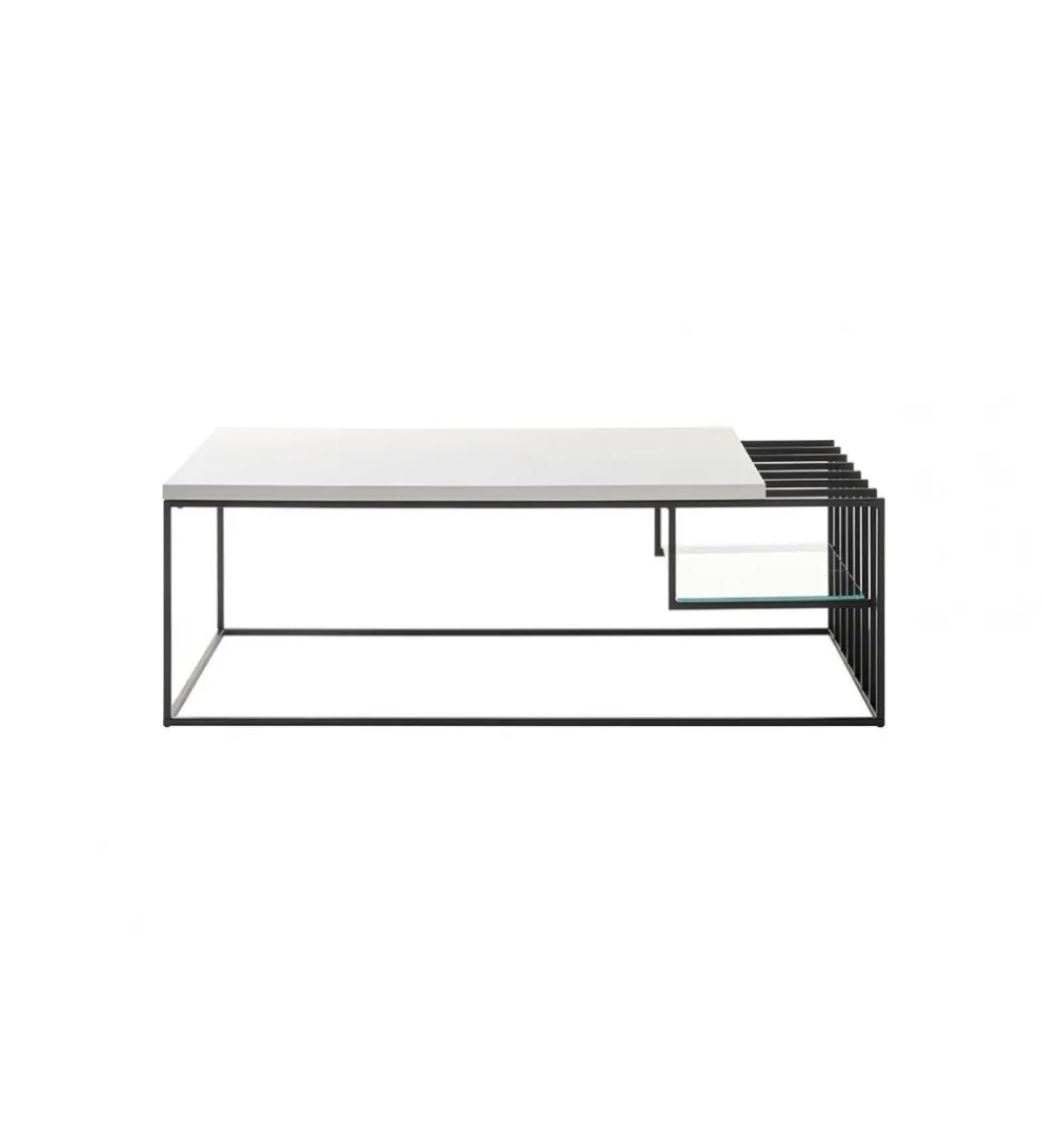 Stolik kawowy JUBA 120 cm biały*MCA Outlet