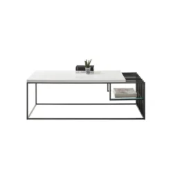 Stolik kawowy JUBA 120 cm biały*MCA Outlet
