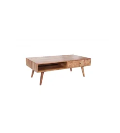 Stolik kawowy Komodo Mystic 100 cm drewno akacja*Invicta Interior New
