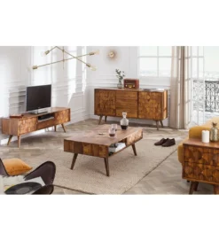 Stolik kawowy Komodo Mystic Living 100 cm drewno Sheesham*Invicta Interior Best