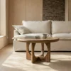 Stolik kawowy KONECEN 77 cm drewno mango*Zona-Design Best