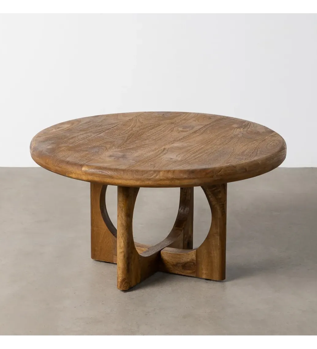 Stolik kawowy KONECEN 77 cm drewno mango*Zona-Design Best