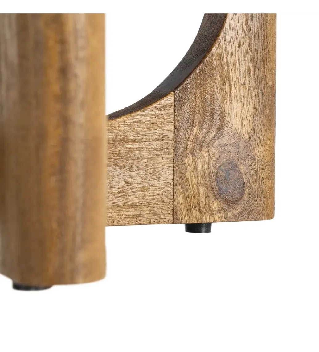 Stolik kawowy KONECEN 77 cm drewno mango*Zona-Design Best