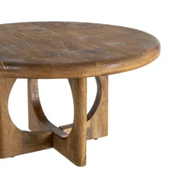 Stolik kawowy KONECEN 77 cm drewno mango*Zona-Design Best