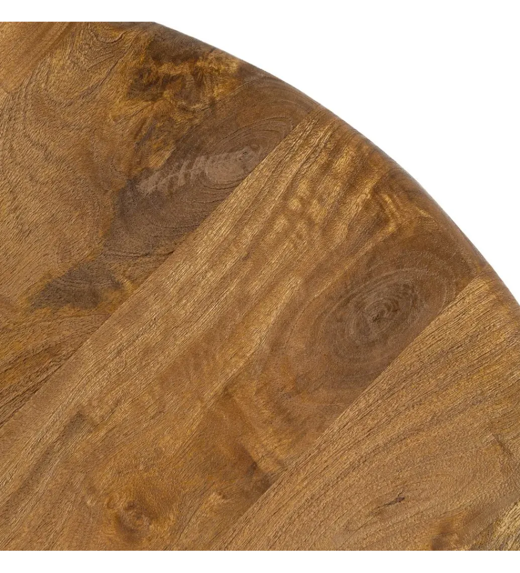 Stolik kawowy KONECEN 77 cm drewno mango*Zona-Design Best