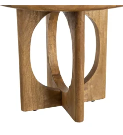 Stolik kawowy KONECEN 55 cm drewno mango*Zona-Design Best
