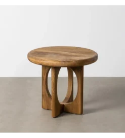Stolik kawowy KONECEN 55 cm drewno mango*Zona-Design Best