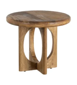 Stolik kawowy KONECEN 55 cm drewno mango*Zona-Design Best