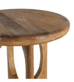 Stolik kawowy KONECEN 55 cm drewno mango*Zona-Design Best