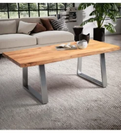 Stolik kawowy KORNEL 120 cm drewno akacja*WOHNLING, GERMANY Best