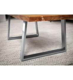 Stolik kawowy KORNEL 120 cm drewno akacja*WOHNLING, GERMANY Best