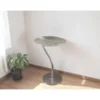 Stolik kawowy KUFUMU 41 cm srebrny*Imeri Outlet