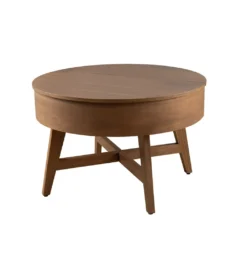 Stolik kawowy KYOTO 70 cm z schowkiem drewno mango*Invicta Interior Hot