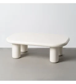 Stolik kawowy LACADO 118 cm kremowy*Zona-Design Outlet
