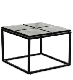 Stolik kawowy LAILA 58 cm czarny*WOHNLING, GERMANY Discount