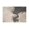 Stolik kawowy Leaf 52 cm srebrny*Invicta Interior