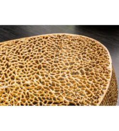 Stolik kawowy Leaf 120 cm złoty*Invicta Interior Best