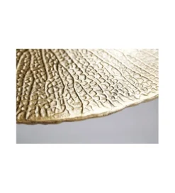 Stolik kawowy Leaf 42 cm złoty*Invicta Interior Clearance