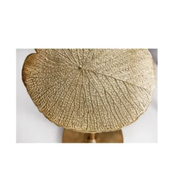 Stolik kawowy Leaf 42 cm złoty*Invicta Interior Clearance