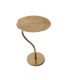 Stolik kawowy Leaf 42 cm złoty*Invicta Interior Clearance