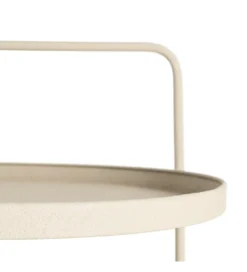 Stolik kawowy LETIT 66 cm beżowy*Zona-Design Sale
