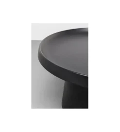 Stolik kawowy LIMA 70 cm czarny*KARE Online