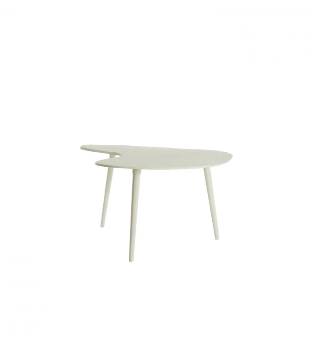 Stolik kawowy LIONS 67 cm kremowy*L&L Best