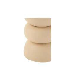 Stolik kawowy LISE 32 cm beżowy*J-Line New