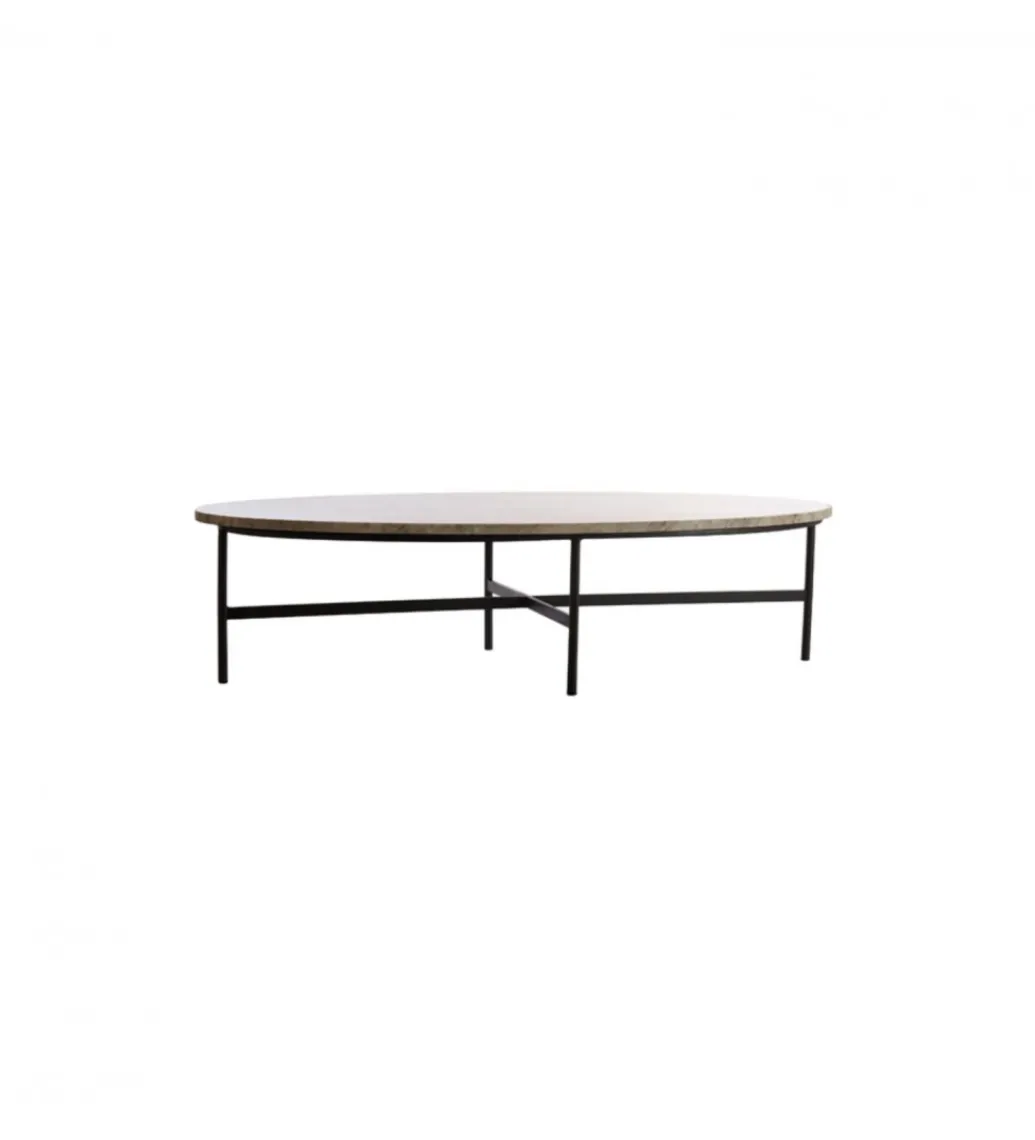 Stolik kawowy LOES 140 cm efekt marmuru*L&L Hot