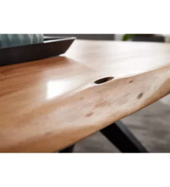 Stolik kawowy LOFIN 115 cm drewno akacja*WOHNLING, GERMANY
