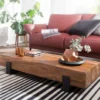 Stolik kawowy LONDA 115 cm drewno sheesham*WOHNLING, GERMANY Online