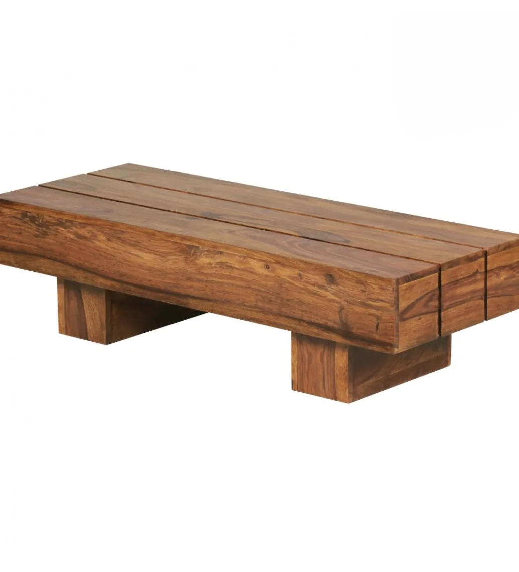 Stolik kawowy LUCCA 120 cm drewno sheesham*WOHNLING, GERMANY Outlet