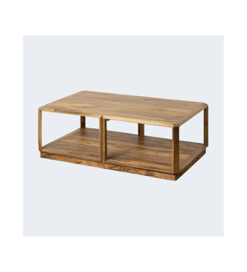 Stolik kawowy LUTERY 130 cm drewno mango*Zona-Design Best