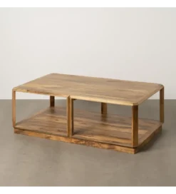 Stolik kawowy LUTERY 130 cm drewno mango*Zona-Design Best