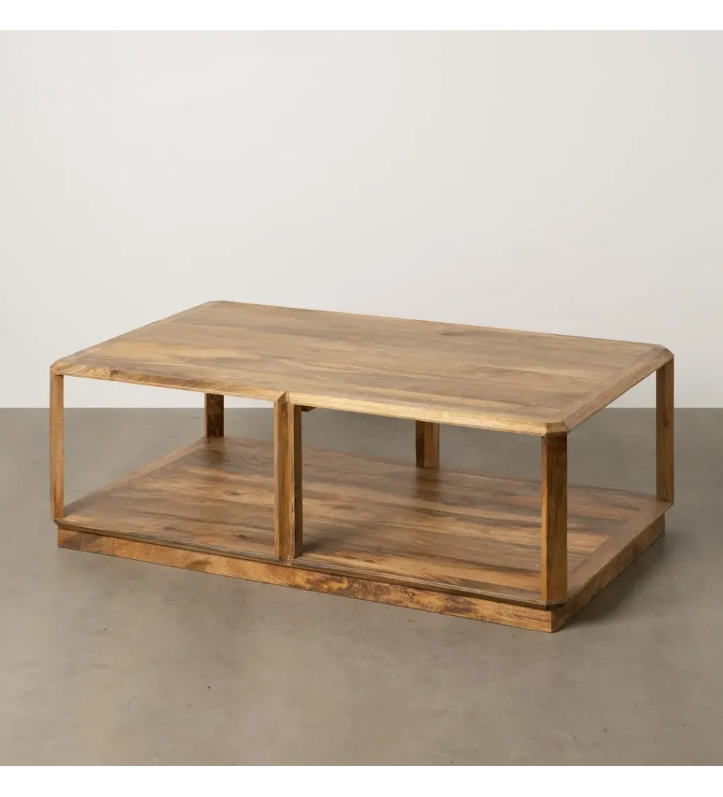 Stolik kawowy LUTERY 130 cm drewno mango*Zona-Design Best