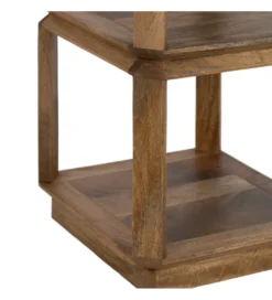 Stolik kawowy LUTERY 40 cm drewno mango*Zona-Design Outlet