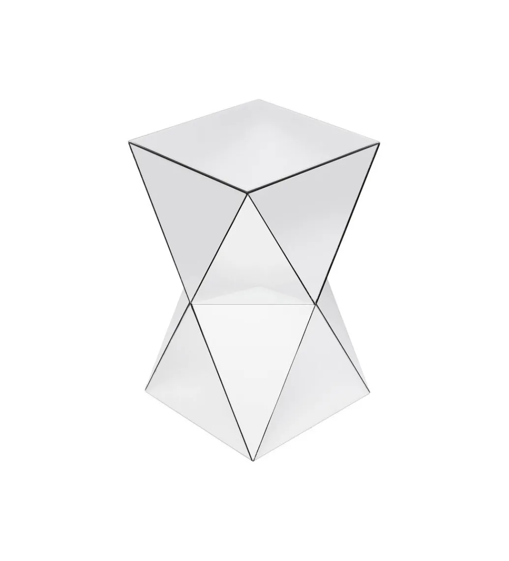 Stolik kawowy LUXURY TRIANGLE 32 cm lustrzany*KARE Sale