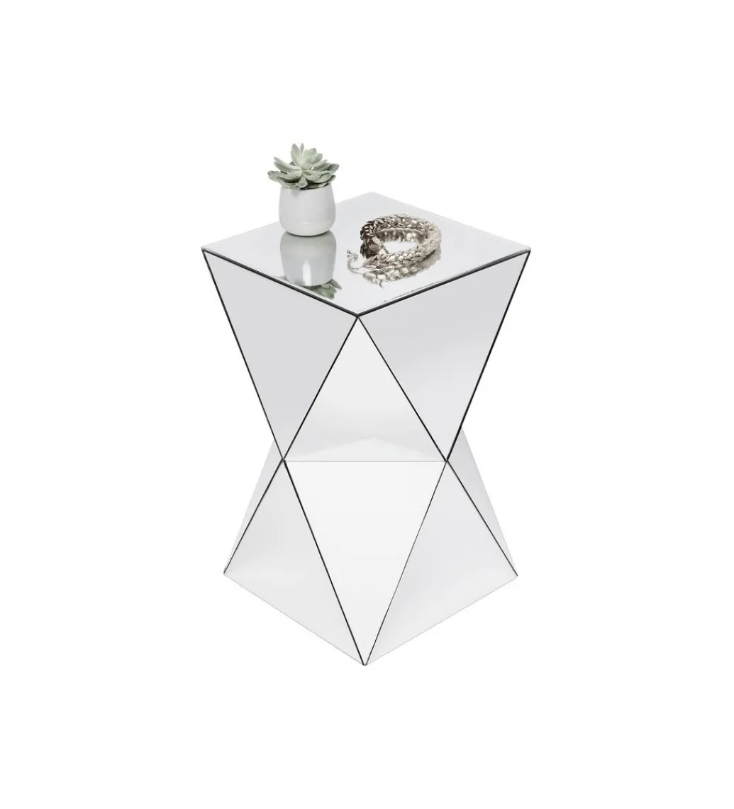 Stolik kawowy LUXURY TRIANGLE 32 cm lustrzany*KARE Sale