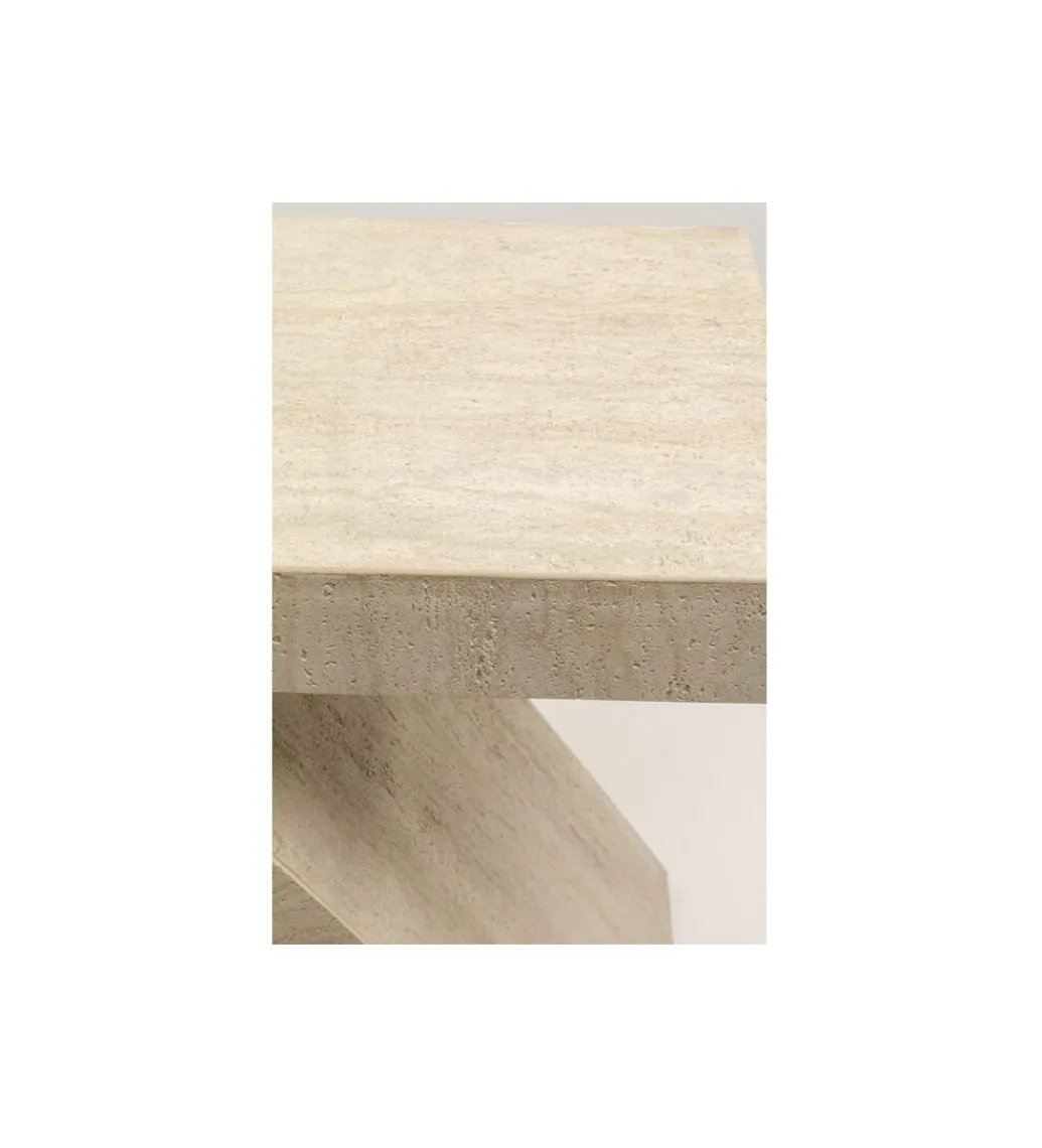 Stolik kawowy LUXY Z TRAVERTINE 60 cm marmur*KARE Clearance