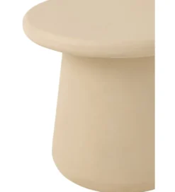 Stolik kawowy MAARK 51 cm beżowy*J-Line Clearance