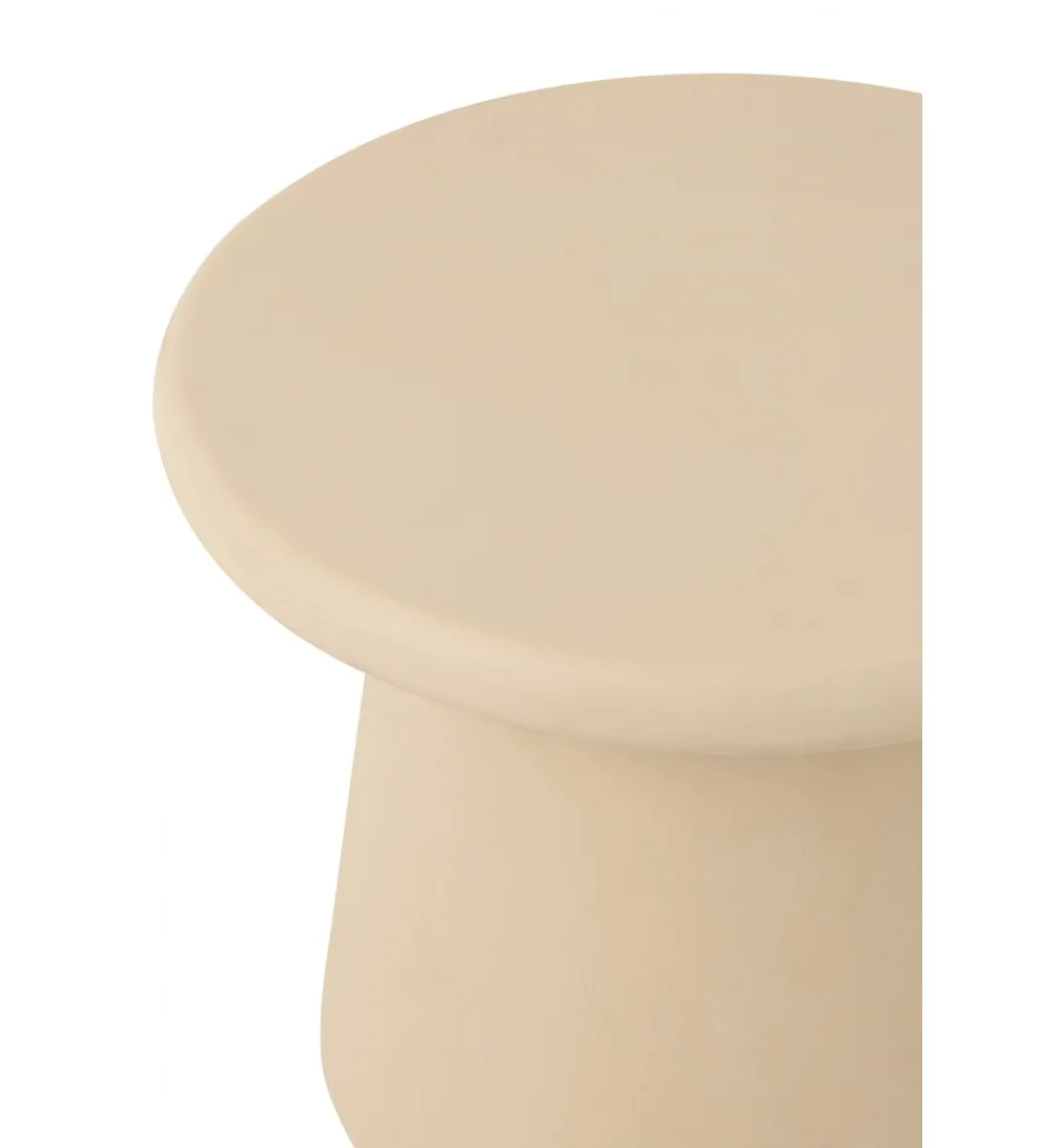 Stolik kawowy MAARK 51 cm beżowy*J-Line Clearance