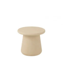 Stolik kawowy MAARK 51 cm beżowy*J-Line Clearance