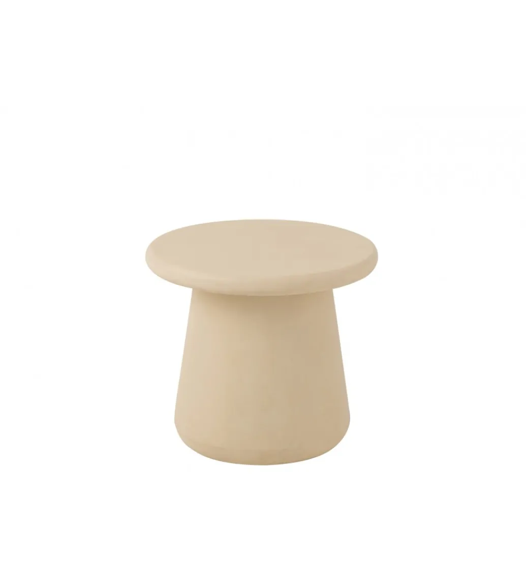 Stolik kawowy MAARK 51 cm beżowy*J-Line Clearance